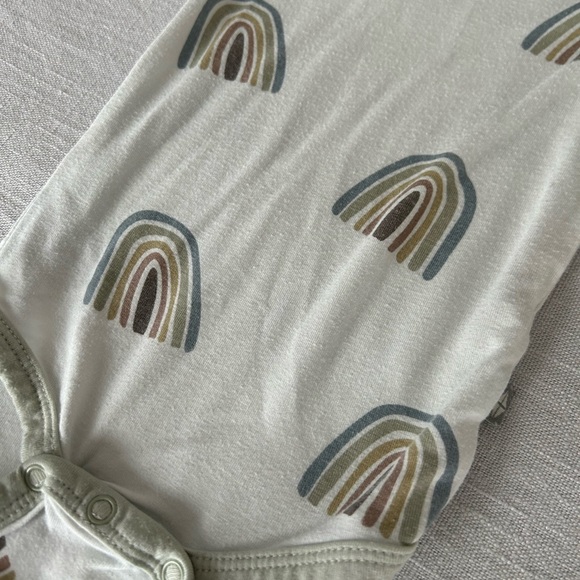 Kyte Baby aloe Rainbow Bodysuit, 0-3 months - Picture 2 of 4